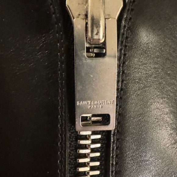 Saint Laurent YSL Black Bootie Boot 39 / 8 Great Condition - Picture 3 of 16